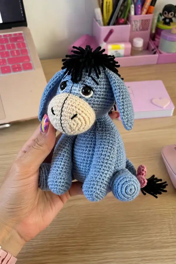 Cute Eeyore Donkey Amigurumi Pattern