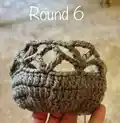 The Boho Bag Saver Pattern step 2 - assembly progress
