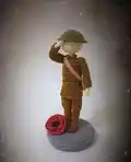 For The Fallen Armed Forces Amigurumi Pattern step 3 - details and accessories