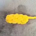 Pika the Electric Mouse Amigurumi Pattern step 2 - assembly progress