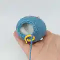 Squid Coraline Amigurumi Pattern step 4 - final assembly and finishing