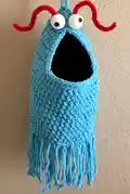 Yip Yips Amigurumi Pattern step 1 - construction progress