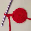 Crab Granny Square Crochet Pattern step 4 - final assembly and finishing