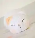 Marshmallow Kittie Amigurumi Pattern step 1 - construction progress