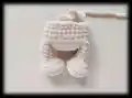 Baby dolls Amigurumi Pattern step 4 - final assembly and finishing