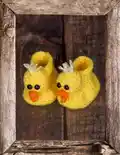 Barnyard Buddies Bootimals Amigurumi Pattern step 1 - construction progress