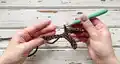 Crazy Deer Slipper Pattern step 4 - final assembly and finishing