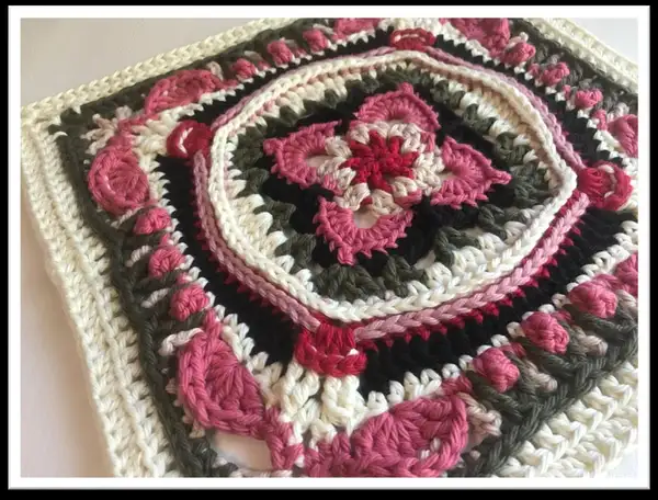 Lauren Rose Square Pattern