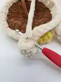 Mini Sunflower Turtle Amigurumi Pattern step 3 - details and accessories