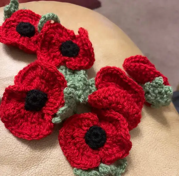 British Legion Poppy Appeal Poppies Pattern