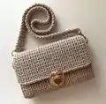 Mini Crossbody Bag Pattern step 1 - construction progress