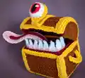 Mimic Amigurumi Pattern step 1 - construction progress