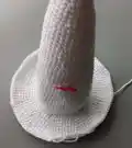 Bunny Stacking Toy Amigurumi Pattern step 2 - assembly progress