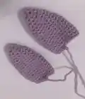 Dobby House Elf Amigurumi Pattern step 3 - details and accessories