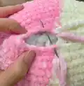 Cow Squishmallow Plushie Amigurumi Pattern step 3 - details and accessories