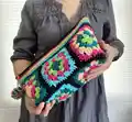 Bonita Project Bag Pattern step 1 - construction progress