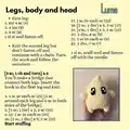 Luma Star Amigurumi Pattern step 2 - assembly progress