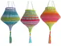 Boho Summer Lampion Pattern step 1 - construction progress