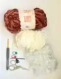 My little Bear Amigurumi Pattern step 4 - final assembly and finishing