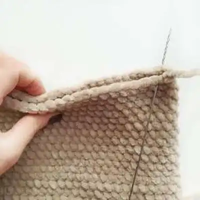 Pillow-bull Amigurumi Pattern step 2 - assembly progress