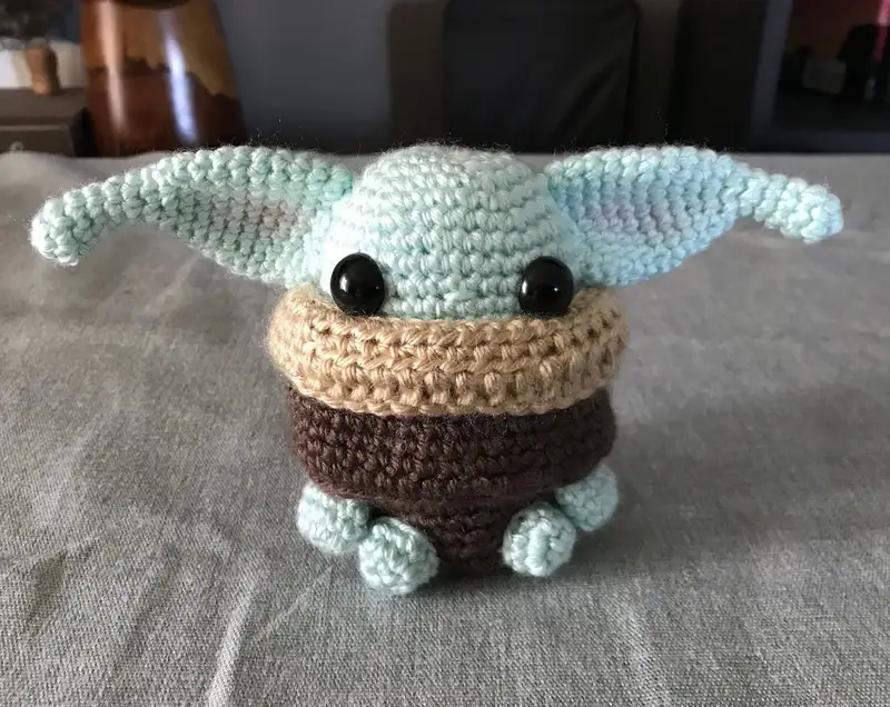Free Intermediate crochet pattern: Baby Alien Amigurumi Pattern - Easy to follow tutorial