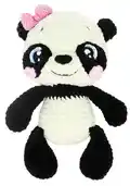Cute Panda Amigurumi Pattern step 2 - assembly progress