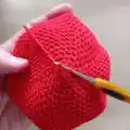Crochet Beret Pattern step 3 - details and accessories
