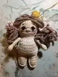 Castle for a Princess Amigurumi Pattern step 1 - construction progress