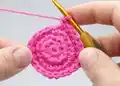 Florence the Flamingo Amigurumi Pattern step 3 - details and accessories