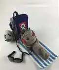 Groot Amigurumi Pattern step 1 - construction progress