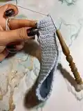 Doll in a Baby-Carriage Amigurumi Pattern step 4 - final assembly and finishing