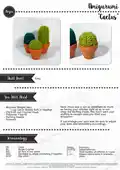 Cactus Amigurumi Pattern step 2 - assembly progress