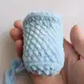 Plush Bonanza Beechcraft V-tail Amigurumi Pattern step 2 - assembly progress