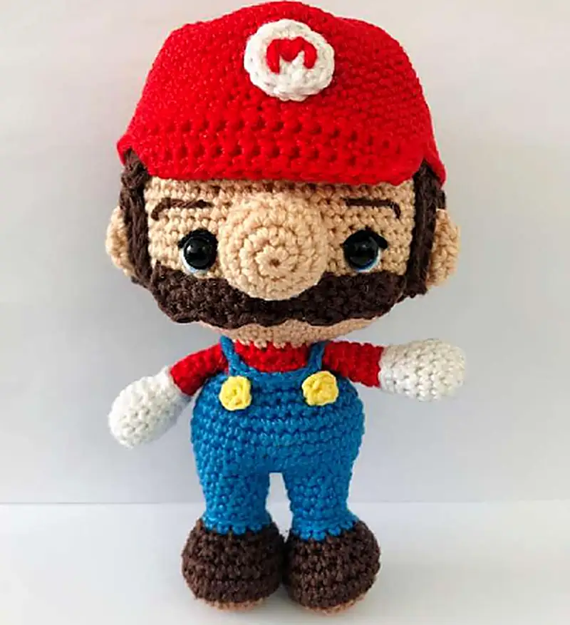 Free Advanced crochet pattern: Mario Bros & Co. Amigurumi Pattern - Easy to follow tutorial