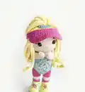 Barbs Amigurumi Pattern step 1 - construction progress