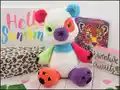 Dottie the Panda Amigurumi Pattern step 1 - construction progress