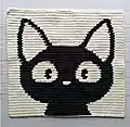 Black Cat Bag Crochet Pattern step 4 - final assembly and finishing