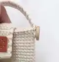 Frog Phone Pouch Amigurumi Pattern step 2 - assembly progress