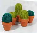 Cactus Amigurumi Pattern step 4 - final assembly and finishing