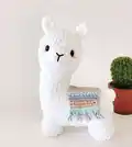 Layla the Llama Amigurumi Pattern step 1 - construction progress