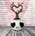 Jack in Love Amigurumi Pattern step 2 - assembly progress