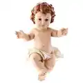 Sweet Handfuls Baby Jesus Amigurumi Pattern step 3 - details and accessories