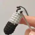 Batman Amigurumi Pattern step 4 - final assembly and finishing