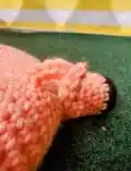 Down On The Farm - Stack Toy Amigurumi Pattern step 2 - assembly progress