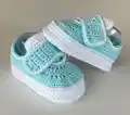 Velcro Sneakers Pattern step 1 - construction progress