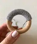 rattle_wolf Amigurumi Pattern step 4 - final assembly and finishing