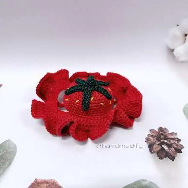 Free Intermediate crochet pattern: Fruits Hat Pet Amigurumi Pattern - Easy to follow tutorial