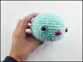 Blue the Butterfly Amigurumi Pattern step 4 - final assembly and finishing