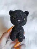 Gatitos Amigurumi Pattern step 1 - construction progress