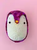 Brian the Penguin Amigurumi Pattern step 2 - assembly progress